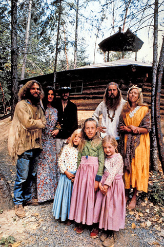 Harmony’s Path residents in happier times, before the arrival of the wool blanket.